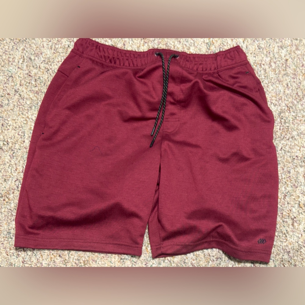Men's 1X legend‎ shorts Burgundy Athletic Shorts